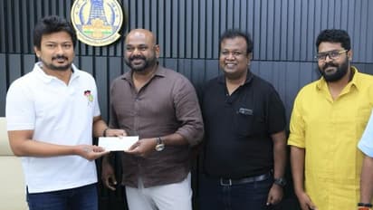 மிக்ஜாம் புயல்.. நிவாரண நிதியாக பெரும் தொகை கொடுத்த 'டிமான்டி காலனி 2' படக்குழு - தம்பிக்கு நன்றி சொன்ன உதய்!