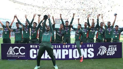 അണ്ടര് 19 ഏഷ്യാ കപ്പ്: പാകിസ്ഥാനെ അട്ടിമറിച്ച വീര്യം മറന്ന് യുഎഇ; ബംഗ്ലാദേശിന് കൂറ്റന് ജയം, കിരീടം