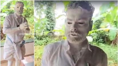 തനിക്ക് കറുപ്പ് നിറം, പൊലീസ് പിടിക്കേണ്ട!ഭയന്ന് ശരീരമാകെ വെള്ള പെയിന്റടിച്ചു, മുഖ്യമന്ത്രിക്കെതിരെ പ്രതിഷേധം