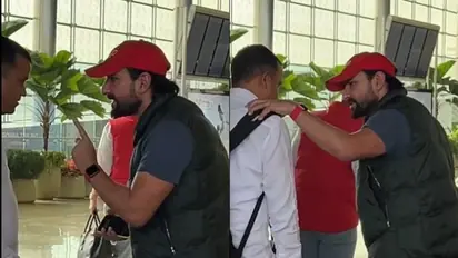 Watch: Saif Ali Khan argues with his staff member at the airport, netizens react 