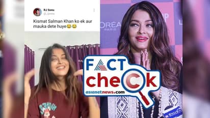 ഡീപ്ഫേക്കിന് ശമനമില്ല; ഐശ്വര്യ റായിയുടെ വീഡിയോ വൈറൽ