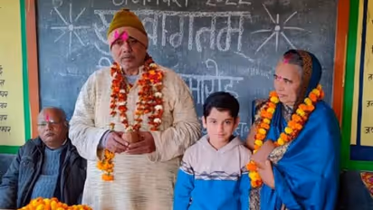 A retired teacher’s donations of Rs 40 lakh for educating financially weaker students