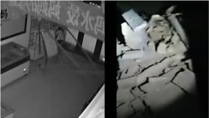 'ഭൂചലനം തുടങ്ങിയ ആ നിമിഷം, സിസിടിവി ദൃശ്യം പുറത്ത്'; കൊടുംതണുപ്പ് , ചൈനയിൽ രക്ഷാപ്രവർത്തനം ദുഷ്കരം