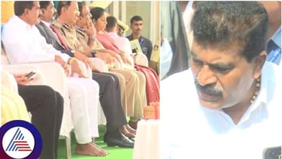 ಕಾಂಗ್ರೆಸ್ ಸೆಕ್ಯೂಲರಿಸಂ ಮಡಿವಂತಿಕೆ ಗಾಳಿಗೆ ತೂರಿ ಭಜರಂಗಿ ದತ್ತಮಾಲಾ ಧರಿಸಿದ ಕೈ ಶಾಸಕ ಹೆಚ್.ಡಿ. ತಮ್ಮಯ್ಯ!