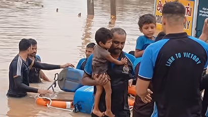 Tamil Nadu rains: Rescue ops continue as houses remain flooded, streets waterlogged