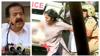 'വനിതാ പ്രവർത്തകരുടെ വസ്ത്രം വലിച്ചുകീറി, പൊലീസ് ഉദ്യോഗസ്ഥരെ സസ്പെൻഡ് ചെയ്യണം': രമേശ്‌ ചെന്നിത്തല