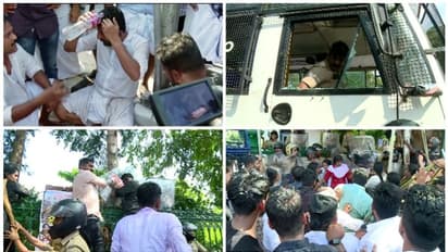 മണിക്കൂറുകൾ നീണ്ട തെരുവുയുദ്ധത്തിന് ശേഷം തലസ്ഥാനത്തെ സംഘർഷാവസ്ഥയ്ക്ക് അയവ്; പ്രവർത്തകർ പിരിഞ്ഞു, പൊലീസും