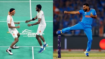 ചിരാഗ് ഷെട്ടി-സാത്വിക് സായ്‌രാജ് സഖ്യത്തിന് ഖേൽ രത്ന, മുഹമ്മദ് ഷമിക്ക് അർജുന, കായിക പുരസ്കാരങ്ങൾ പ്രഖ്യാപിച്ചു