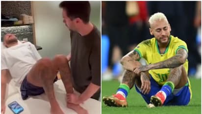 ചികിത്സയ്ക്കിടെ വേദനകൊണ്ട് പുളഞ്ഞ് അലറി വിളിച്ച് നെയ്മര്‍! പെട്ടന്ന് ഭേദമാവാന്‍ പ്രാര്‍ത്ഥിച്ച് ആരാധകര്‍