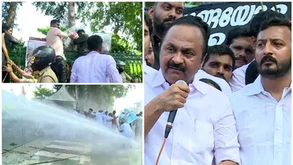 ഒന്നാം പ്രതി പ്രതിപക്ഷ നേതാവ്; യൂത്ത് കോൺഗ്രസ് മാർച്ച് സംഘർഷത്തില് കേസെടുത്ത് പൊലീസ്