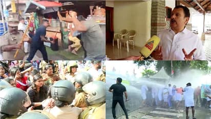 കേന്ദ്രത്തിൽ മോദിയും കേരളത്തിൽ പിണറായിയും ഭരിക്കുന്നു, ഗാന്ധി മാർഗ്ഗത്തിന് പ്രസക്തിയില്ലെന്ന് കെ. മുരളീധരൻ