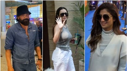 Spotted: Malaika Arora to Bobby Deol; celebrities make heads turn with their style