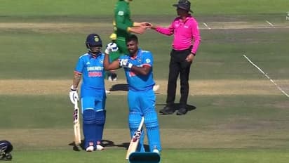 IND vs SA, 3rd ODI: Sanju Samson flexes his muscles after maiden ODI ton, breaks internet with gesture (WATCH)