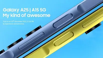 Samsung Galaxy A15 5G, Galaxy A25 5G to launch in India on December 26; Here's what you can expect