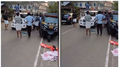 പൊലീസ് ജീപ്പ് തകർത്ത സംഭവം;ചാലക്കുടിയിൽ നാടകീയരംഗങ്ങൾ; പ്രതിയെ ബലംപ്രയോഗിച്ച് മോചിപ്പിച്ച് സിപിഎം പ്രവർത്തകർ