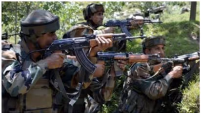 ஜம்மு காஷ்மீரின் தோடாவில் நடந்த பயங்கர துப்பாக்கிச்சூடு.. 4 ராணுவ வீரர்கள் வீர மரணம்.. 