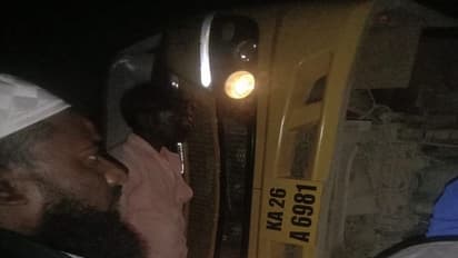 ಗದಗ: ಪ್ರವಾಸಕ್ಕೆ ಹೊರಟಿದ್ದ ಖಾಸಗಿ ಬಸ್‌ ಪಲ್ಟಿ, ಹಲವು ವಿದ್ಯಾರ್ಥಿಗಳಿಗೆ ಗಾಯ, ತಪ್ಪಿದ ಭಾರೀ ದುರಂತ..!