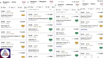 Karnataka: Passengers express frustration over surge in private bus fares amid Christmas, New Year holidays