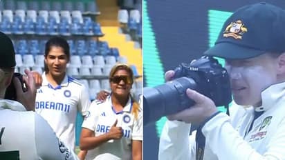 Australian captain Healy turns photographer for victorious Indian women's team; leaves internet in awe