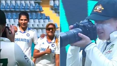 ಭಾರತದ ಗೆಲುವಿನ ಕ್ಷಣವನ್ನು ಕ್ಯಾಮರಾದಲ್ಲಿ ಸೆರೆ ಹಿಡಿದ ಆಸೀಸ್ ನಾಯಕಿ..! ವಿಡಿಯೋ Viral