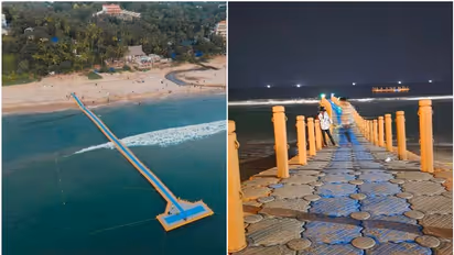 1400 ഹൈ ഡെന്സിറ്റി ഫ്ളോട്ടിങ് പോളി എത്തിലീന് ബ്ലോക്കുകള്, 100 പേർക്ക് ഒരേ സമയം കയറാം; കടൽ കാണാൻ വായോ..!