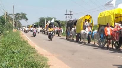 ಚಿತ್ರದುರ್ಗ: ಸಂಭ್ರಮದ ಮಿಂಚೇರಿ ಎತ್ತಿನ ಬಂಡಿ ಯಾತ್ರೆ