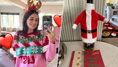 Christmas 2023: A look into Ananya Panday's celebration at her new house 