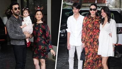 In pictures: Festive tradition continues as the Kapoor family gathers for Christmas lunch