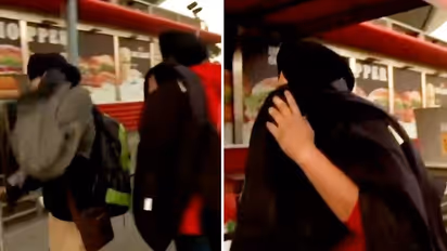 WATCH: Passengers held in France over 'human trafficking' concerns evade media in Mumbai, raise suspicions