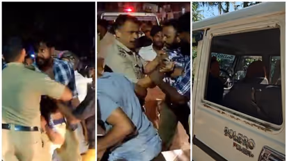 എസ്ഐ അടക്കം 3 പൊലീസുകാർക്ക് നേരെ ആക്രണം; മദ്യപസംഘം പൊലീസ് വാഹനം അടിച്ച് തകർത്തു