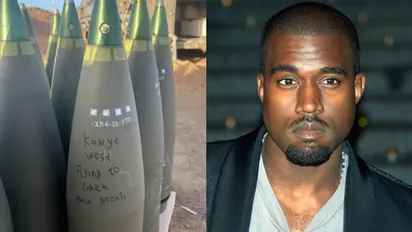 Kanye West along with other names written on Israel missiles, here's who took credit for the act