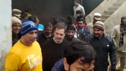 Rahul Gandhi meets wrestlers, including Bajrang Punia in Haryana amid row over WFI suspension