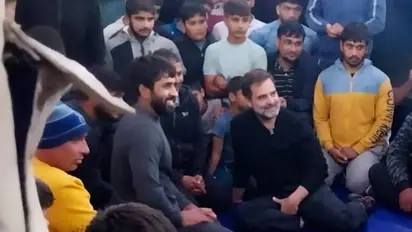 WFI row: Rahul Gandhi trolled for meeting Bajrang Punia; wrestling and exercising along with Olympian