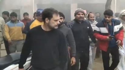 இந்திய மல்யுத்த கூட்டமைப்பு சர்ச்சை: மல்யுத்த வீரர்களை சந்தித்த ராகுல் காந்தி!