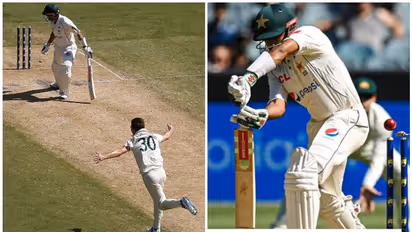 കമ്മിന്സിന്റെ മാജിക് പന്തില് വിക്കറ്റ് തെറിച്ചു! എന്ത് സംഭവിച്ചതെന്നറിയാതെ അന്ധാളിച്ച് ബാബര് അസം - വീഡിയോ