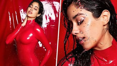 Janhvi Kapoor shows off curves in body-hugging red dress [PICTURES]