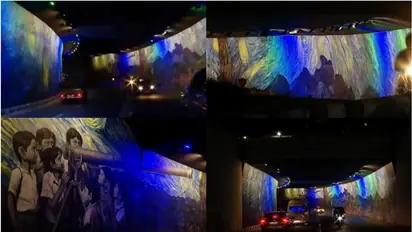 Kerala unveils largest wall art at Palayam in Thiruvananthapuram