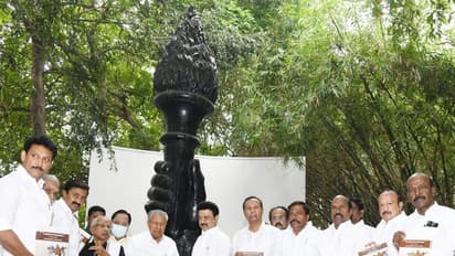 வைக்கம் போராட்டம் நூற்றாண்டு விழா.. பெரியார் நினைவிடத்தில் மு.க.ஸ்டாலின், பினராயி விஜயன் மரியாதை 