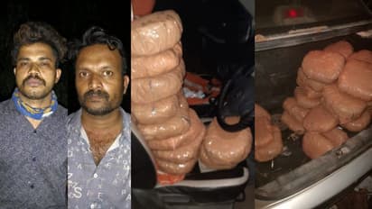 കോഴിക്കോട്ടെ ബാങ്കിനടുത്തുള്ള പാർക്കിംഗിൽ ഒരു കാർ, പരിശോധിച്ച പൊലീസ് ഞെട്ടി, രഹസ്യ അറയിൽ 52 കിലോ കഞ്ചാവ് !