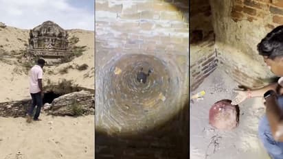 ఇసుకలో కూరుకుపోయిన 300 యేళ్లనాటి శివాలయం.. గ్రామస్తులు ఎలా వెలికితీశారంటే.. 