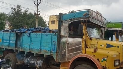 தடாகம் பள்ளத்தாக்கு பகுதியில் செங்கல் திருட்டு; இருவர் கைது, லாரிகள் பறிமுதல்