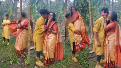 'ഇതാണോ അമ്മയും മകനും തമ്മിലുള്ള ബന്ധം'; അധ്യാപിക- വിദ്യാർഥി ഫോട്ടോ ഷൂട്ടിൽ വ്യാപക വിമർശനം