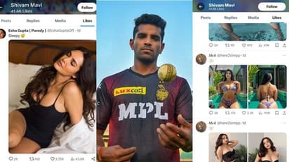 ಪೋಲಿ ಆಗಿಬಿಟ್ರಾ ಟೀಮ್ ಇಂಡಿಯಾ ಯುವ ವೇಗಿ, ಟ್ವಿಟರ್ನಲ್ಲಿ ಮಾಡೆಲ್, ನಟಿಯರ ಹಸಿಬಿಸಿ ಚಿತ್ರಗಳಿಗೆ ಲೈಕ್!