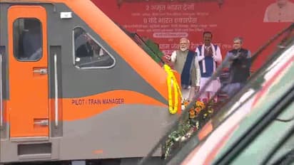 அயோத்தில் பிரதமர் : 6 வந்தே பாரத், 2 அம்ரித் பாரத் ரயில்களை கொடியசைத்து தொடங்கி வைத்தார் பிரதமர் மோடி..