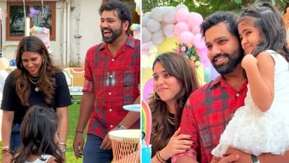 Rohit Sharma: కూతురు సమైరాతో రోహిత్ శర్మ క్యూట్ వీడియో..