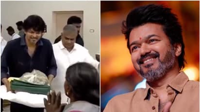 Watch: Thalapathy Vijay provide aid to flood victims in Tuticorin; fans praise his gesture