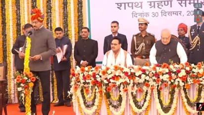 Rajasthan cabinet expansion: Rajyardhan Rathore, Kirodi Lal Meena take oath; see full list