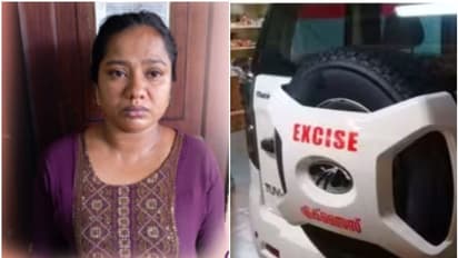 എക്സൈസിനെ കണ്ടതോടെ ഭര്ത്താവ് ഓടി, ഭാര്യ അറസ്റ്റില്; പിടിച്ചെടുത്തത് 59 ലിറ്റര് മദ്യം