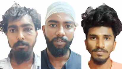 ക്ഷേത്രത്തിലേക്ക് വന്ന യുവാവിനെ തടഞ്ഞു നിര്ത്തി ആക്രമിച്ചു; മൂന്നു പേര് പിടിയില്