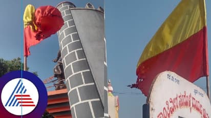 ಹೊಸವರ್ಷದ ಮೊದಲ ದಿನವೇ ಕನ್ನಡ ಧ್ವಜ ಸುಟ್ಟ ಕಿಡಿಗೇಡಿಗಳು!